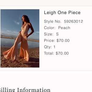 Leigh One Piece Jumpsuit